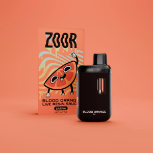 Zoor Blood Orange Live Resin Sauce (Sativa) 3 Gram