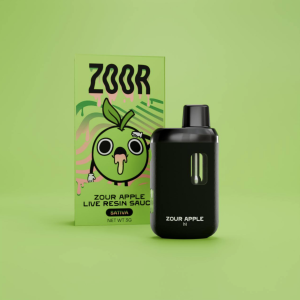 Zoor Zour Apple Live Resin Sauce (Sativa) 3 Gram